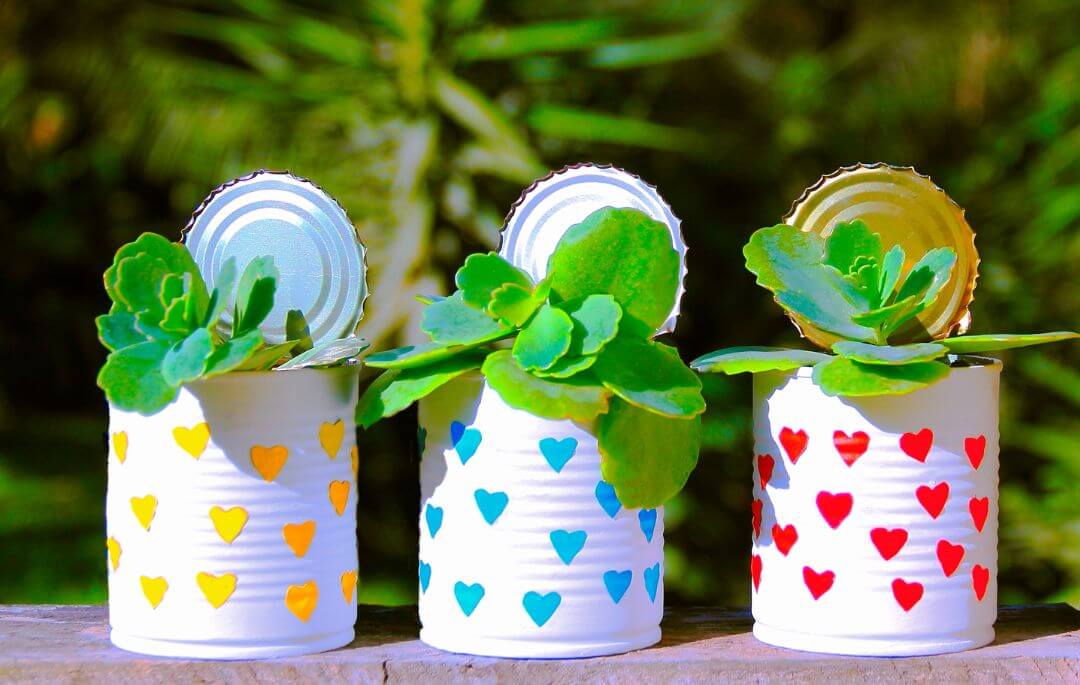 Creatieve blikverpakking