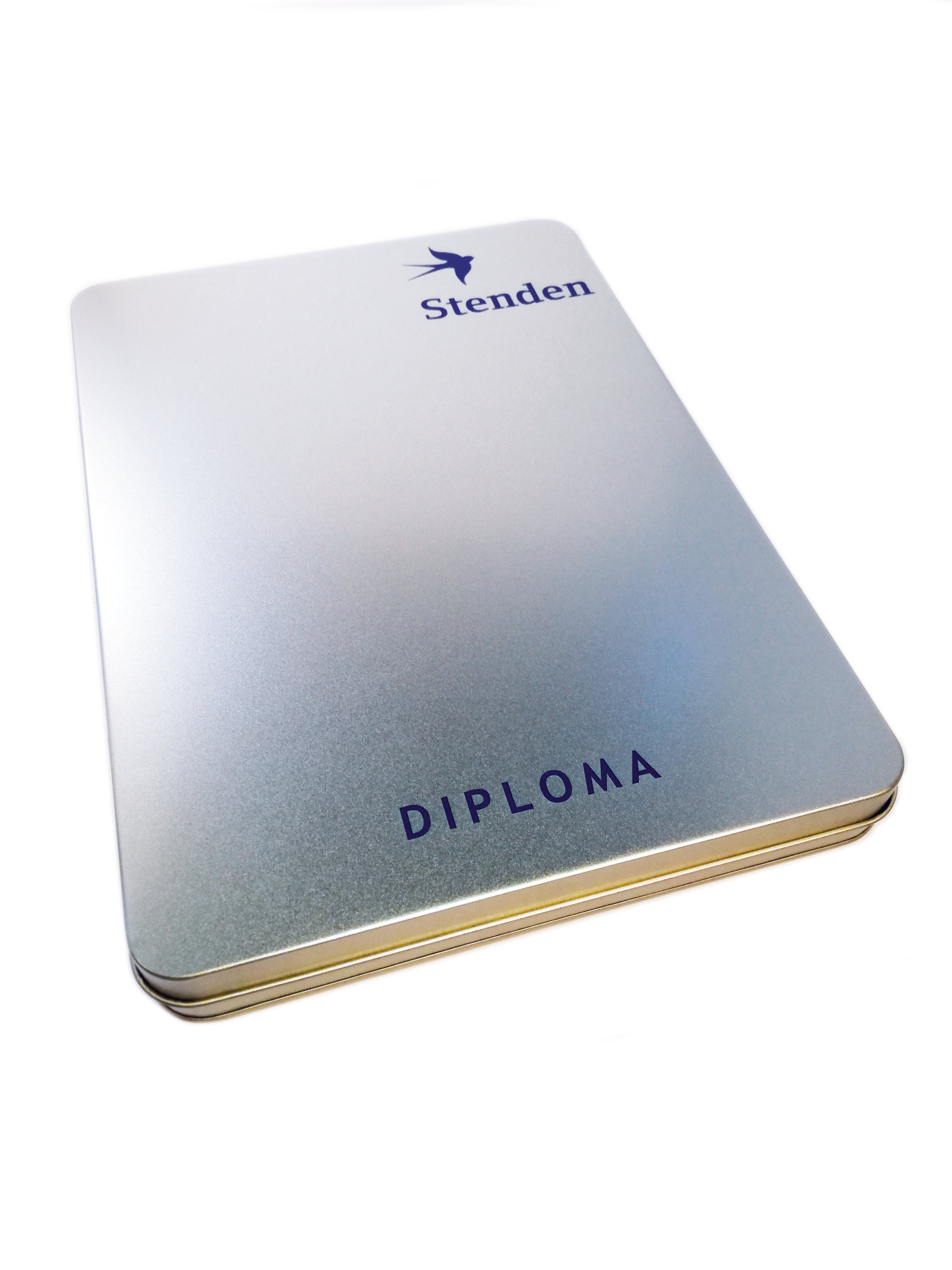 Diploma blik cadeau