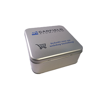 BS1056 Ook een zilveren koekblik zoals Garfield bedrukking kopen?