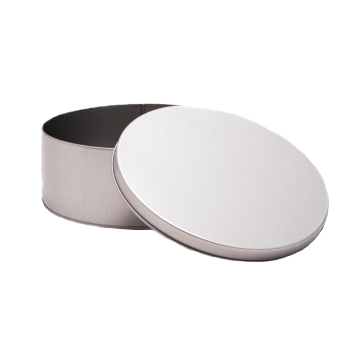 BS1057 Ook een rond bedrukt of onbedrukt koekblik kopen?