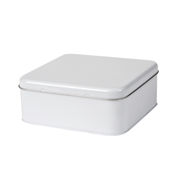 BS1099 Wit koekblik vierkant