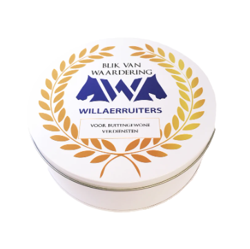 BS1100 Kerst koek trommel met personalisering