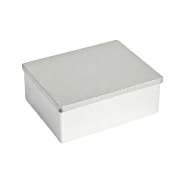 BS2005 Rechthoekig blik medium met scharnierdeksel