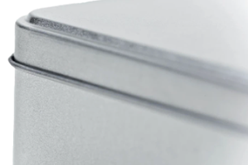 BS2029 Rechthoekig blik medium met los deksel