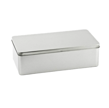 BS2036K Rechthoekig Kerstblik zilver