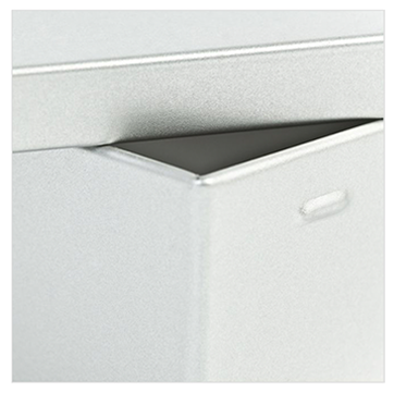 BS2048 A5 blik groot met los deksel