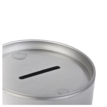 BS2065 Kerst blik met geld gleuf