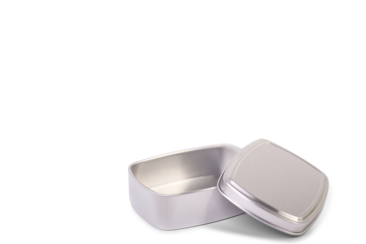 Aluminium Rechthoekig (150 ml) 95x65x25 mm