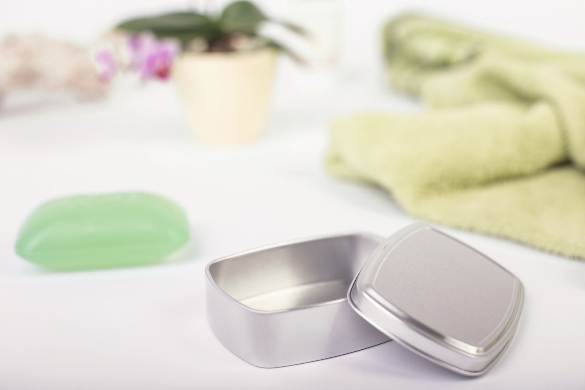 Aluminium Rechthoekig (150 ml) 95x65x25 mm